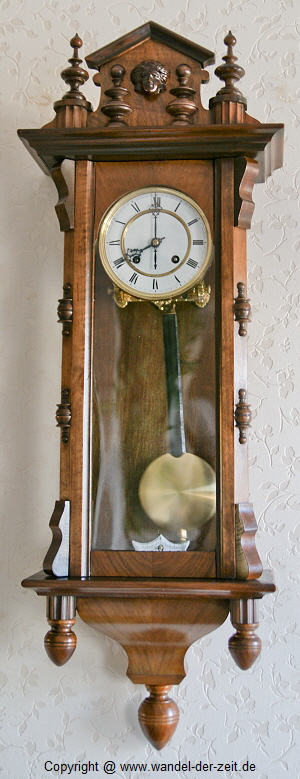 Lenzkirch Regulator Restauriert Louis Philippe um 1860 2